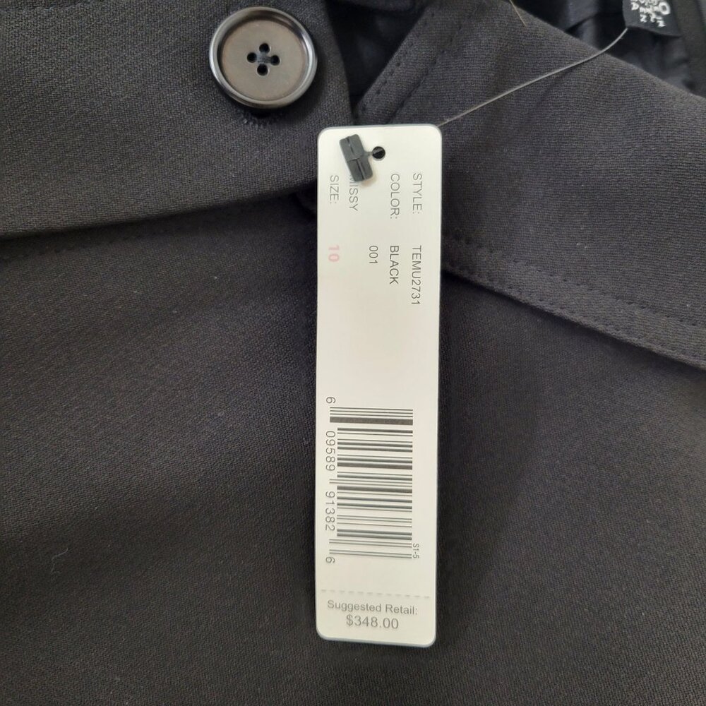 Linda Allard Ellen Tracy Black Suit Jacket New with Tag - Picture 4 of 6